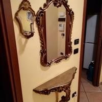 Specchio antico + divano+ cucina   Anche non