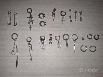 set orecchini 