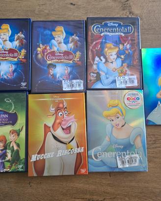 DVD Disney Cenerentola 1, 2, 3, Alice.. (singolo)