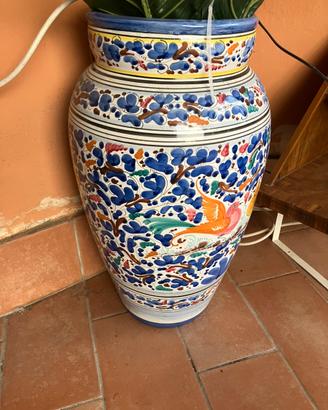 Vaso in ceramica Deruta
