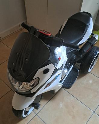 moto con bateria ricaricabile per bambini 2-6 anni