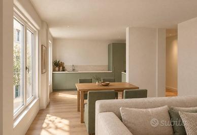 Appartamento di 108 m² con 3 locali e box auto a M