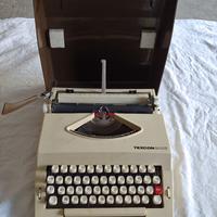 Macchina per scrivere vintage anni 70 Texcon 2002