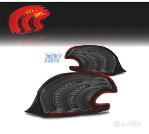FANALI PER PEUGEOT 208 12-15 LIGHT BAR ROSSO FUMÉ