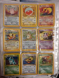 carte Pokemon set jungle completo