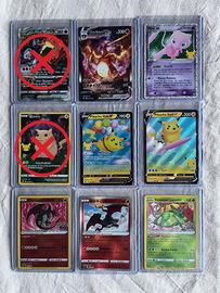 Varie carte Pokemon