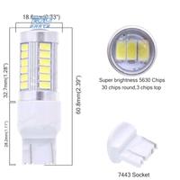 LAMPADA LED T20 BIANCA 33 LED SMS CANBUS