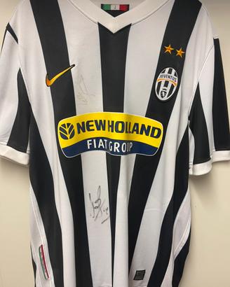 Maglia juventus 2009/2010 autografo Del Piero