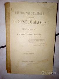 Chi vuol piacere a Maria - 1893 religione