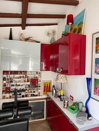 Cucina pensli con angolare e sottopensli