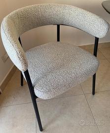Set 4 Sedie Bizzotto - Modello Giaele (Nuove)