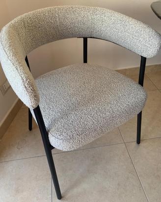 Set 4 Sedie Bizzotto - Modello Giaele (Nuove)