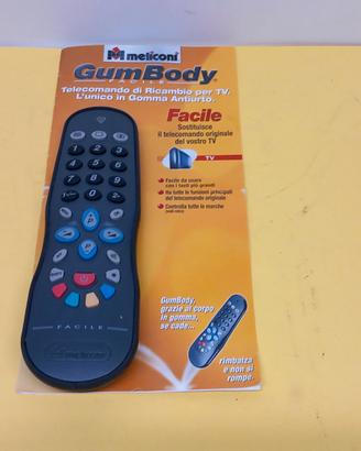 GumBody Meliconi, telecomando di ricambio per TV -