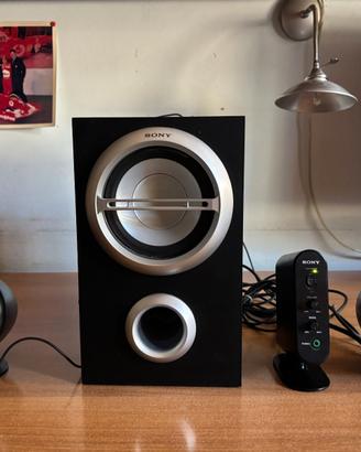 SONY SRS-D211 SISTEMA AUDIO 2.1 CASSE PC SUBWOOFER