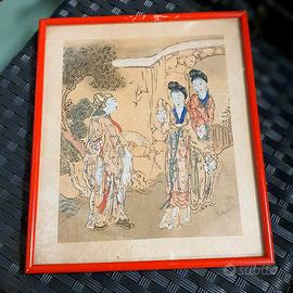 Dipinto cinese su seta