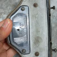 Luce targa fiat 500 F L originale dell’epoca