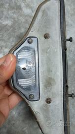 Luce targa fiat 500 F L originale dell’epoca