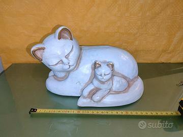 Thun Gatto Lea con cucciolo – fuori produzionr