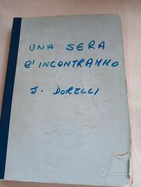 Copione film jonny dorelli anno 1975 originale