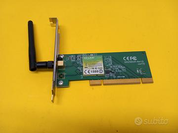 Scheda wireless wifi PCI TP-Link TL-WN751ND, usata