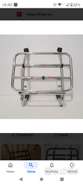 Portapacchi anteriore faco vespa px