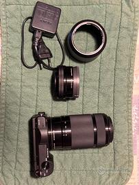 Sony a5100 + obiettivo 55-210mm come nuova