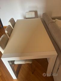 Tavolo rettangolare come da foto allungabile