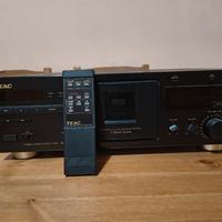 riproduttore registratore cassette audio teac