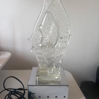 lampada da tavolo vintage stile Murano 