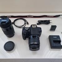 Canon Eos 2000D + obbiettivo efs 55-250