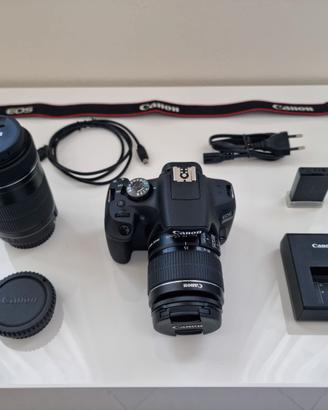 Canon Eos 2000D + obbiettivo efs 55-250