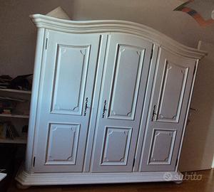 Armadio legno massello
