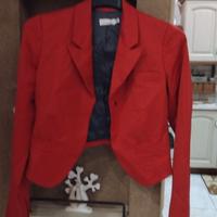 GIACCA DONNA IN POLIESTER BRAND PINKO COLORE ROSSO