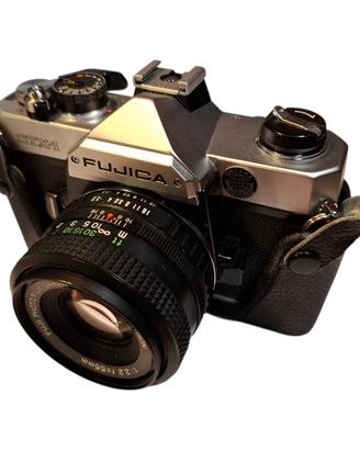 Fotocamera Analogica Fujica STX-1 + Obiettivo X-Fu