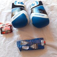 Guantoni+paradenti+fascia per Boxe/Kickboxing