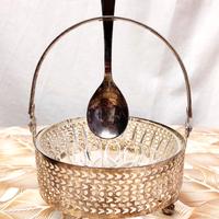 Zuccheriera vintage placcata argento