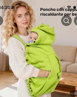 Felpa canguro neonato