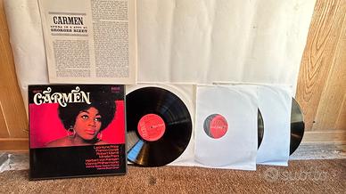Carmen Bizet Box 3 LP RCA Red Seal Karajan Vinile