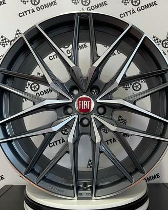 CERCHI IN LEGA FIAT 500X CROMA DA 18 NUOVI