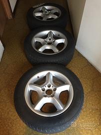 Cerchi in lega BMW 17 pollici compreso gomme