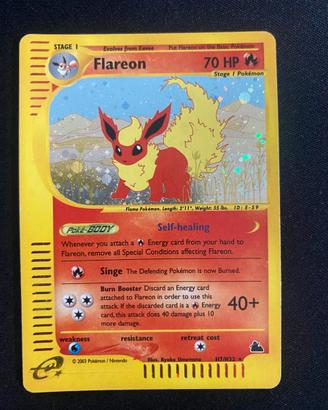 Flareon H7 Skyridge Holo 2003 ~