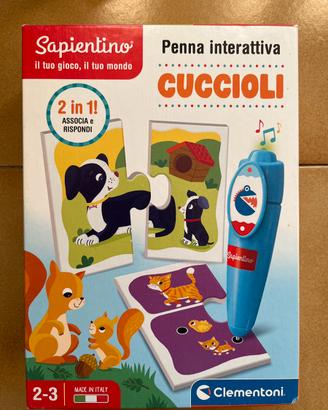 Sapientino Penna interattiva cuccioli