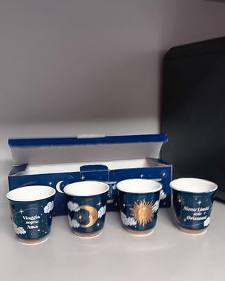 Quattro bicchierini Bialetti Sogno Stellato