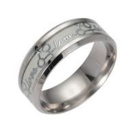 Anello love fluorescente