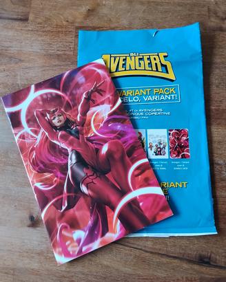 FUMETTO VARIANT AVENGERS #1 COVER SCARLET WITCH