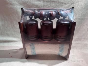 Set da cucina in legno