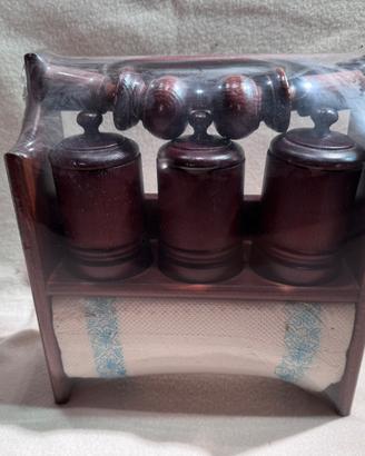 Set da cucina in legno