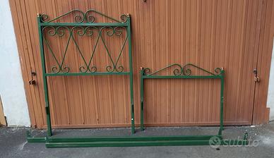 Coppia di Testate in ferro battuto (letto singolo)