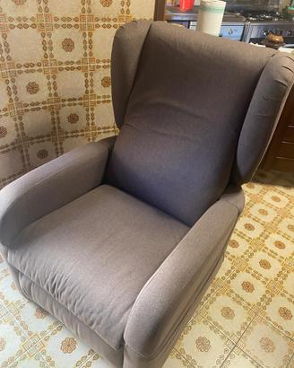 Poltrona Relax Elettrica 2 Motori con Lift Roller