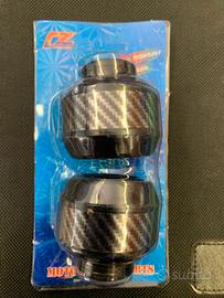 Tamponi para forcella moto neri